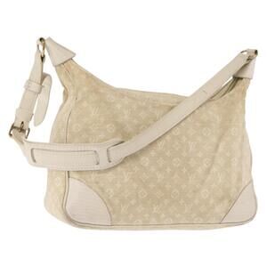 LOUIS VUITTON Monogram Mini Lin Boulogne 30 Bag Dunne M95317 Auth 146517